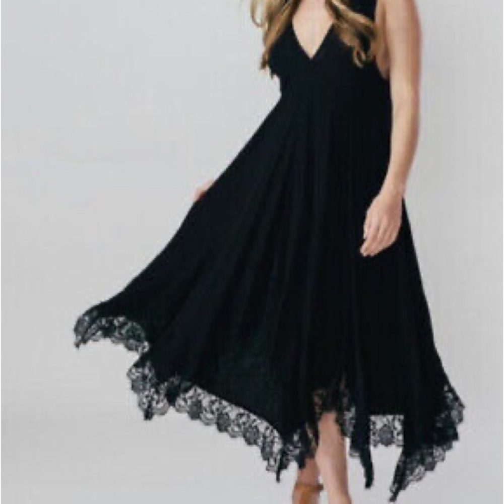 Free People Girl Like You midi dress